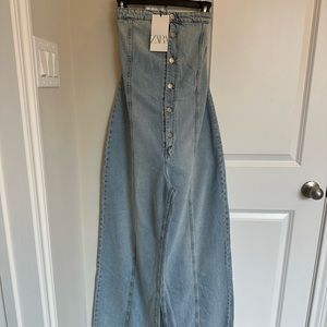 Zara denim jumpsuit SS’23